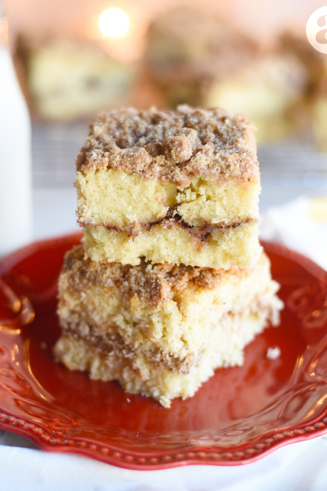 Coffee Cake de streusel de canela