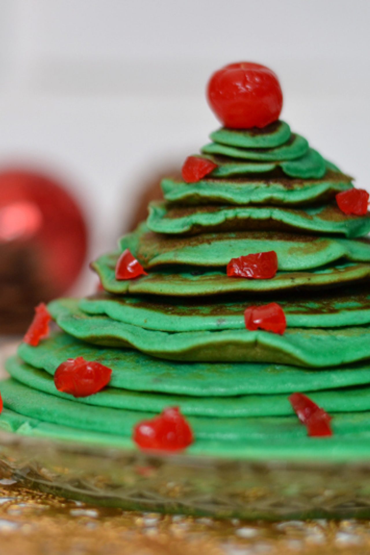 Panquecas / pancakes / tortitas de Navidad!!
