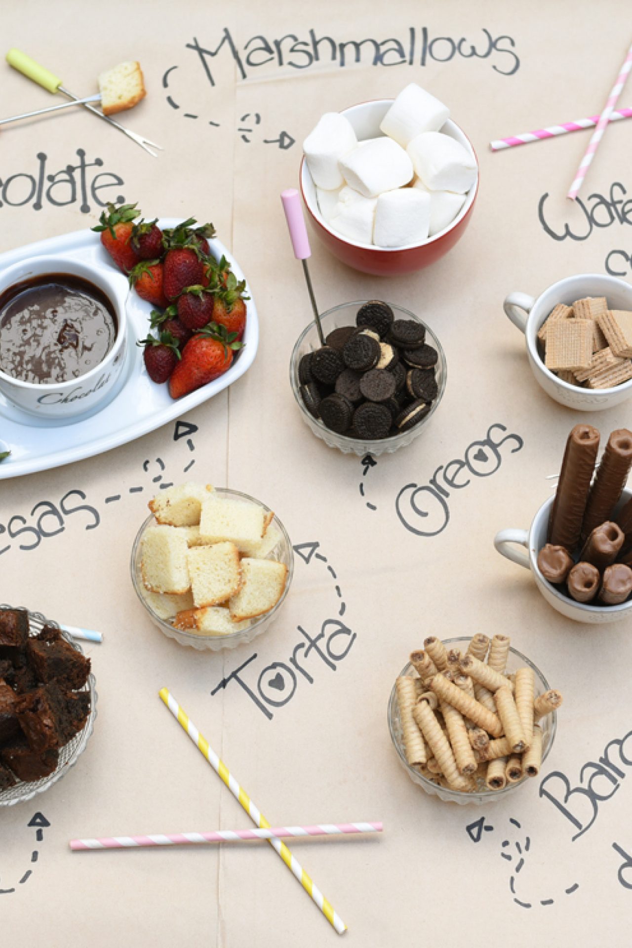 Fondue de chocolate