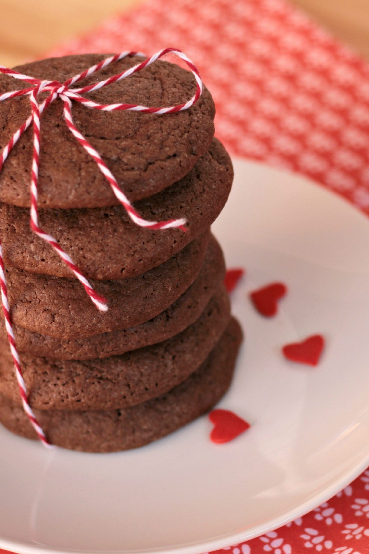 Galletas de brownie (de mezcla de cajita!)