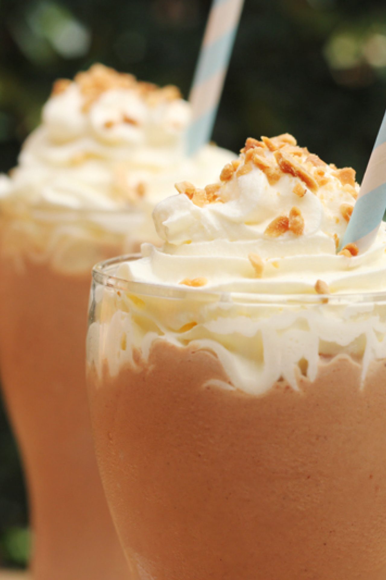 Receta Rápida: Milkshakes de chocolate y mantequilla de maní