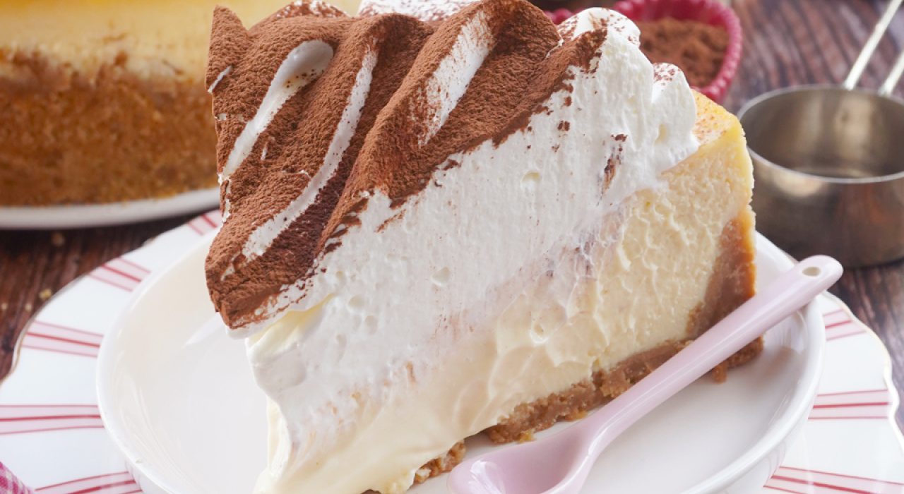 Cheesecake de tiramisú