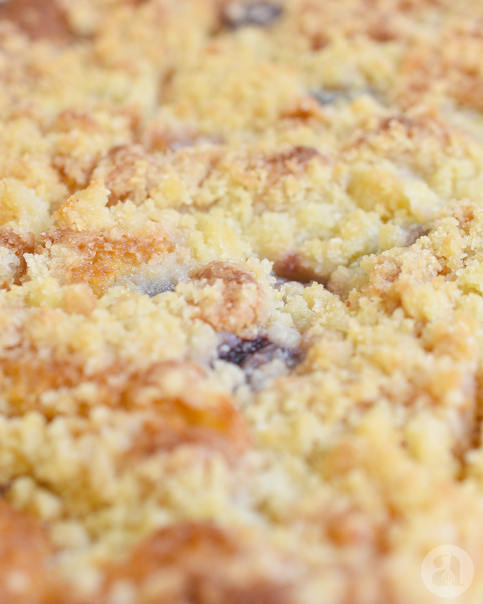 Best streussel topping for cakes - Topping de streusel para tortas